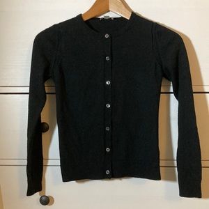 Gap black wool cardigan